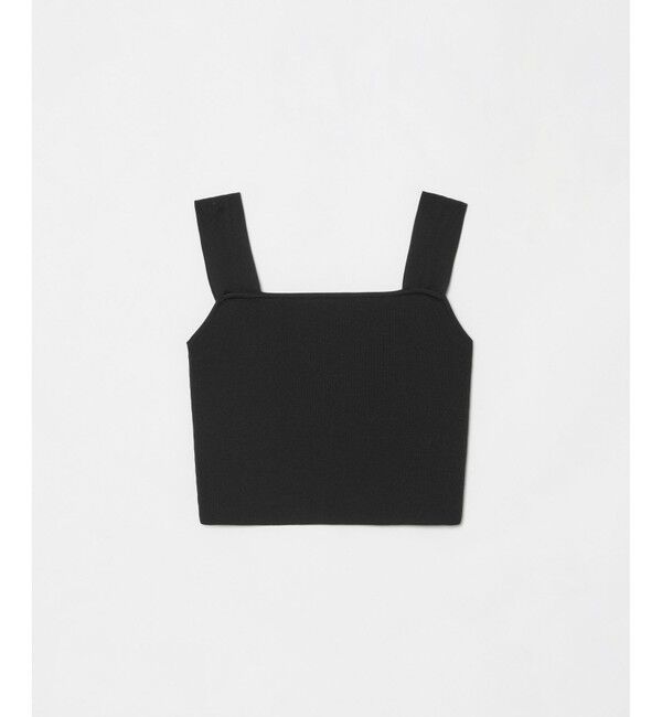 LOULOU WILLOUGHBY「【LOULOU WILLOUGHBY】ショルダーリボンミニタンクプルオーバー」|ニット・セーター|