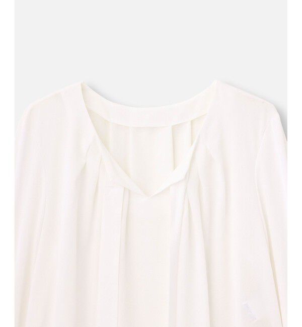 allureville「シルキータックボウブラウス」|シャツ・ブラウス|