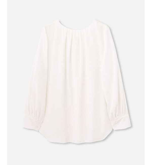 allureville「シルキータックボウブラウス」|シャツ・ブラウス|
