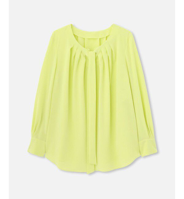 allureville「シルキータックボウブラウス」|シャツ・ブラウス|