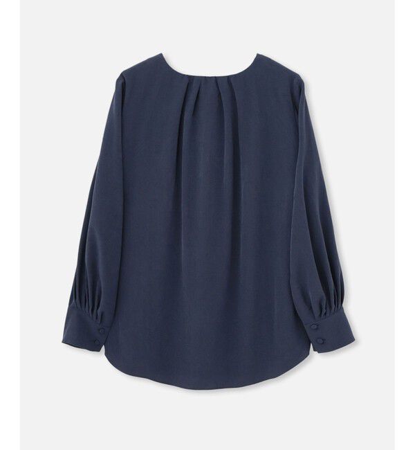 allureville「シルキータックボウブラウス」|シャツ・ブラウス|