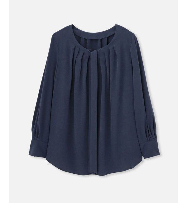 allureville「シルキータックボウブラウス」|シャツ・ブラウス|