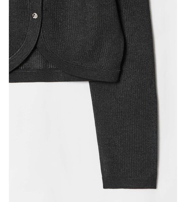 LOULOU WILLOUGHBY「【LOULOU WILLOUGHBY】ラメボレロ」|カーディガン|