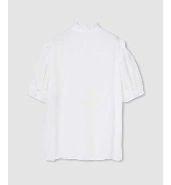 LOULOU WILLOUGHBY「◇ 【LOULOU WILLOUGHBY】アムンゼンプチフリルブラウス」|シャツ・ブラウス|