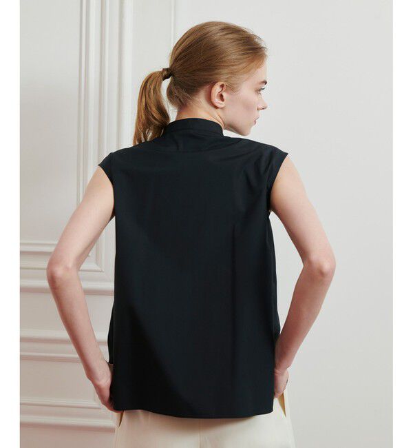 LOULOU WILLOUGHBY「【LOULOU WILLOUGHBY】フロントシアーフリルブラウス」|シャツ・ブラウス|