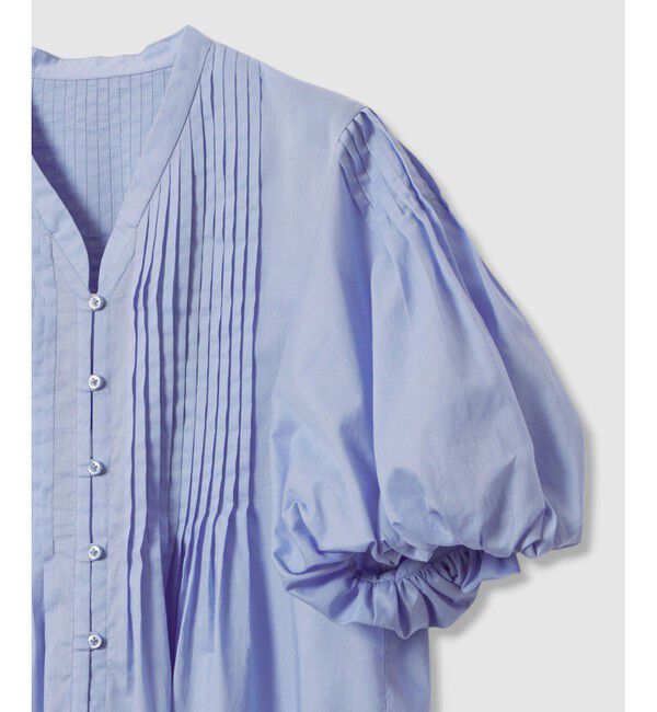 allureville「ピンタックデザインスリーブブラウス」|シャツ・ブラウス|