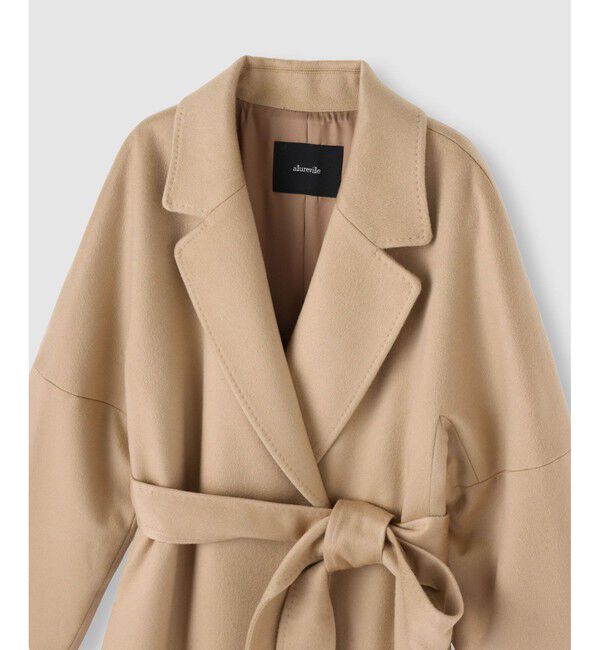 allureville「カシミヤビーバーコート」|ダッフルコート|