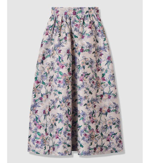 LOULOU WILLOUGHBY「【LOULOU WILLOUGHBY】LIMONTAフラワージャガードスカート」|スカート|