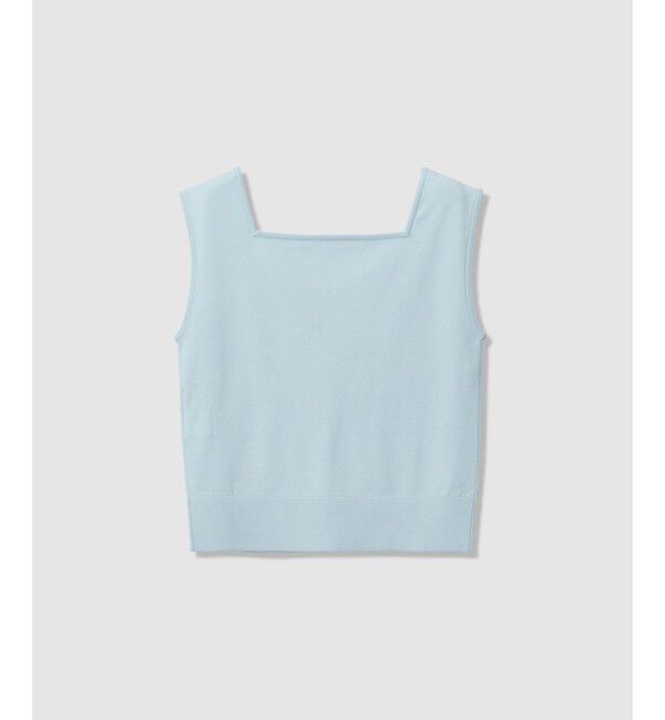 LOULOU WILLOUGHBY「【LOULOU WILLOUGHBY】CHERRYビジュータンク」|ニット・セーター|