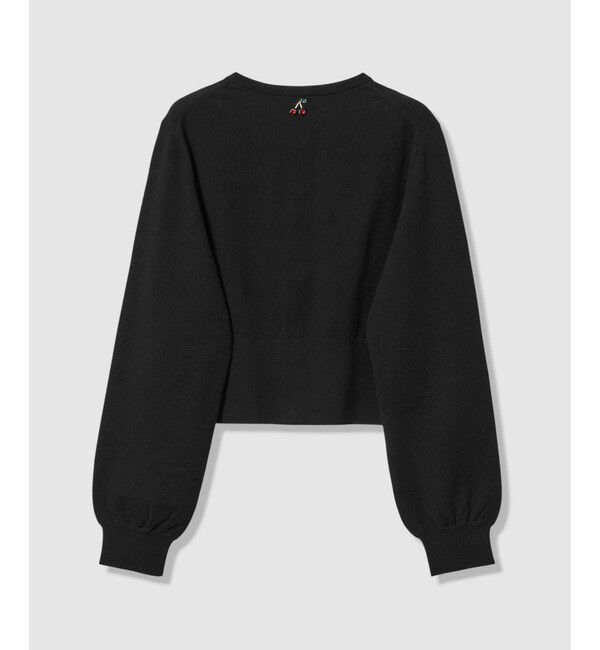 LOULOU WILLOUGHBY「【LOULOU WILLOUGHBY】CHERRYビジューカーディガン」|カーディガン|