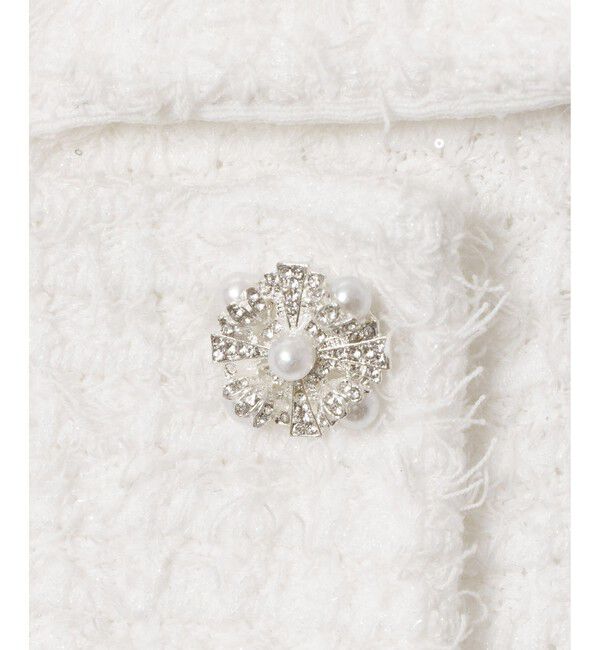 LOULOU WILLOUGHBY「【LOULOU WILLOUGHBY】ニットツィードワンピース」|ワンピース|