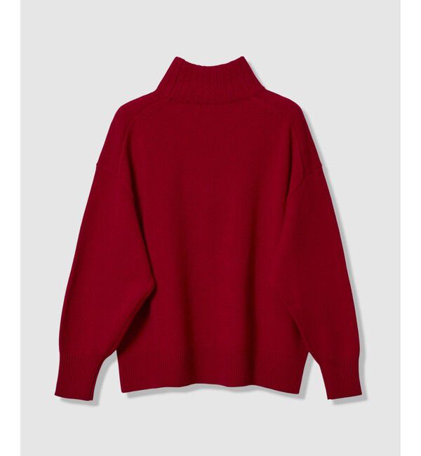 allureville「メリノウールオーバーサイズタートル」|ニット・セーター|