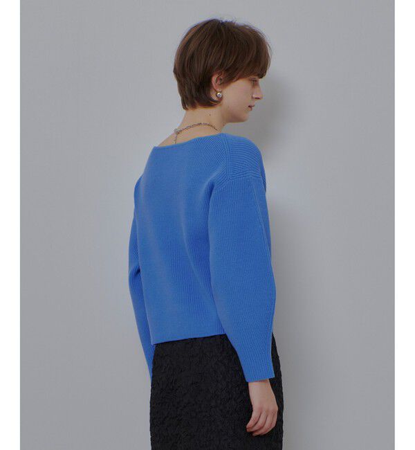 allureville「ハートネックプルオーバー」|ニット・セーター|