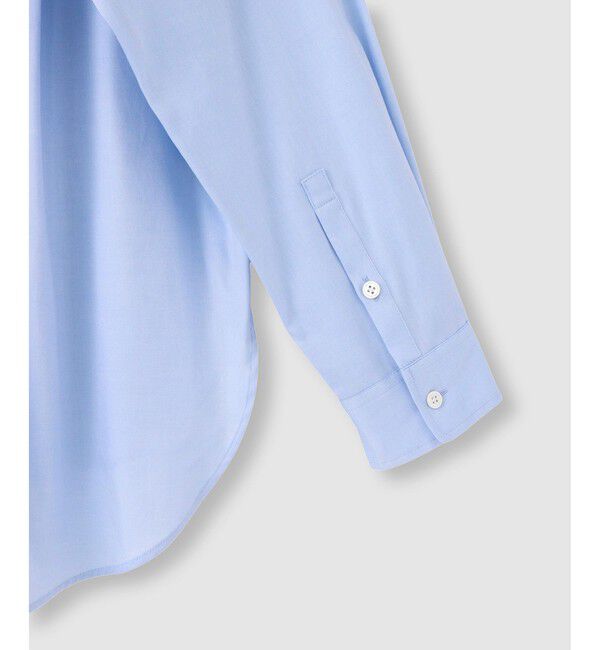 allureville「コットンオックスラウンドヘムシャツ」|シャツ・ブラウス|