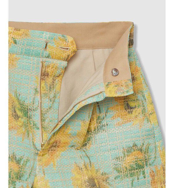 LOULOU WILLOUGHBY「【LOULOU WILLOUGHBY】サンフラワーJQショートパンツ」|その他|