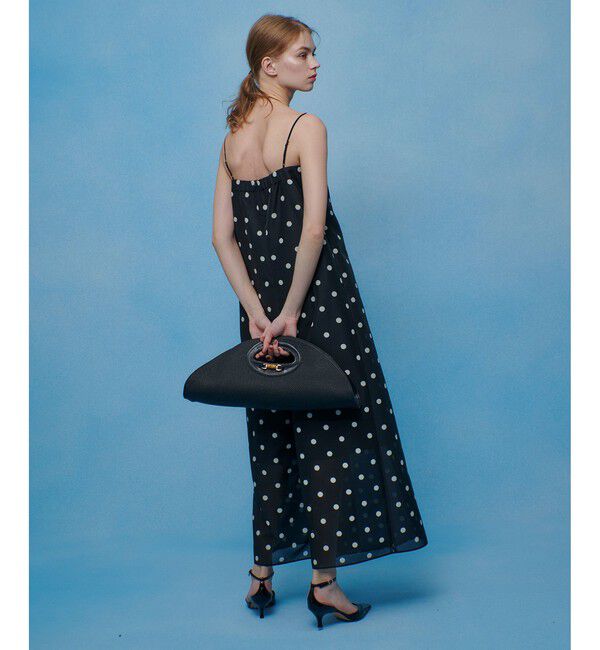 LOULOU WILLOUGHBY「【LOULOU WILLOUGHBY】オーガンドットオールインワン」|オールインワン|