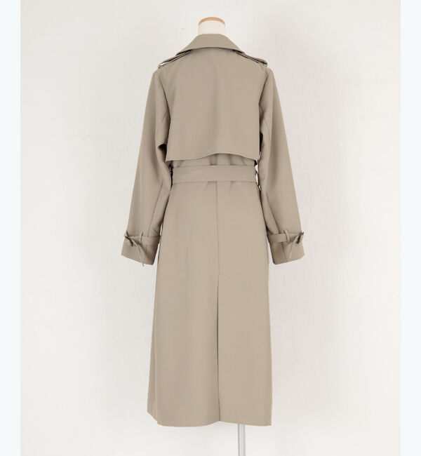 ur's「【星玲奈さんコラボアイテム】ダブルトレンチコート」|トレンチコート|