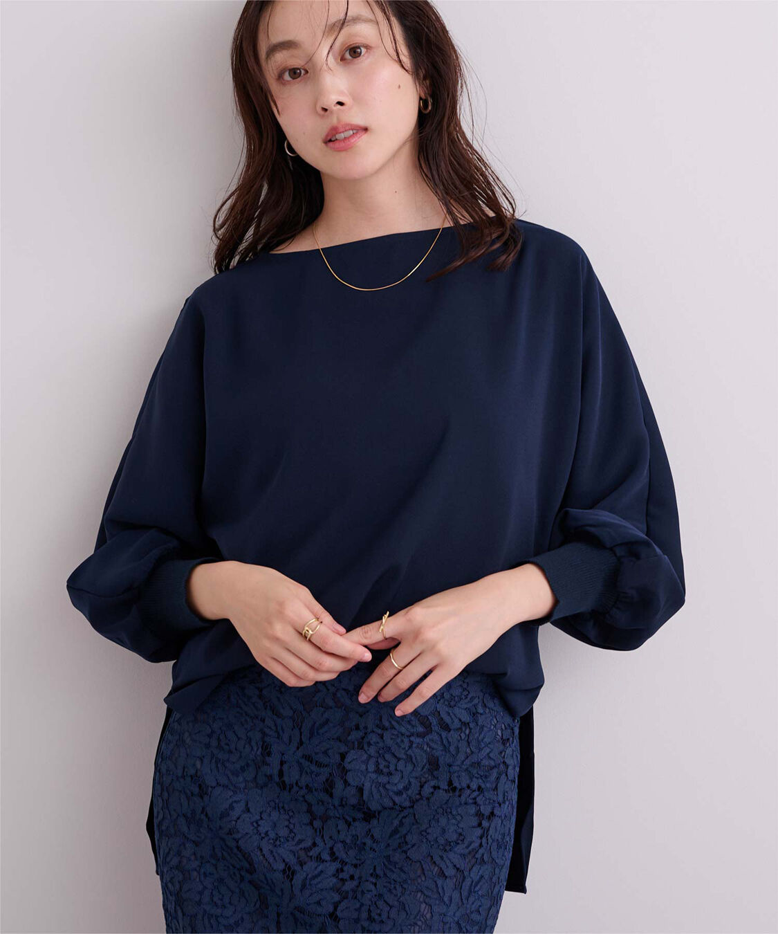 ur's「ボートネックドルマンスリーブプルオーバー」|プルオーバー|