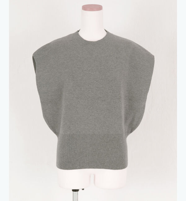 ur's「フレンチスリーブコクーンニットベスト」|ニット・セーター|