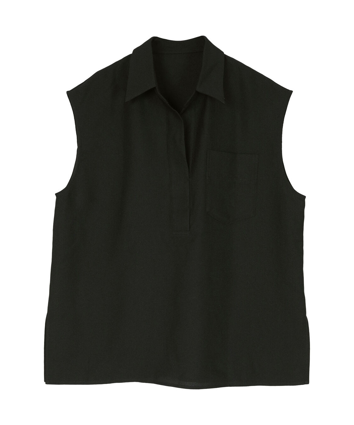 ur's「リネンライクフレンチスリーブスキッパーブラウス」|シャツ・ブラウス|