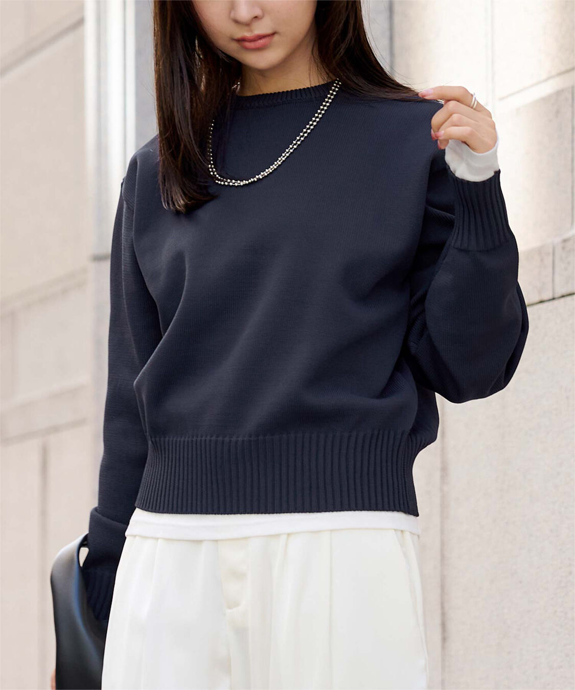 ur's「襟付きニットプルオーバー」|ニット・セーター|