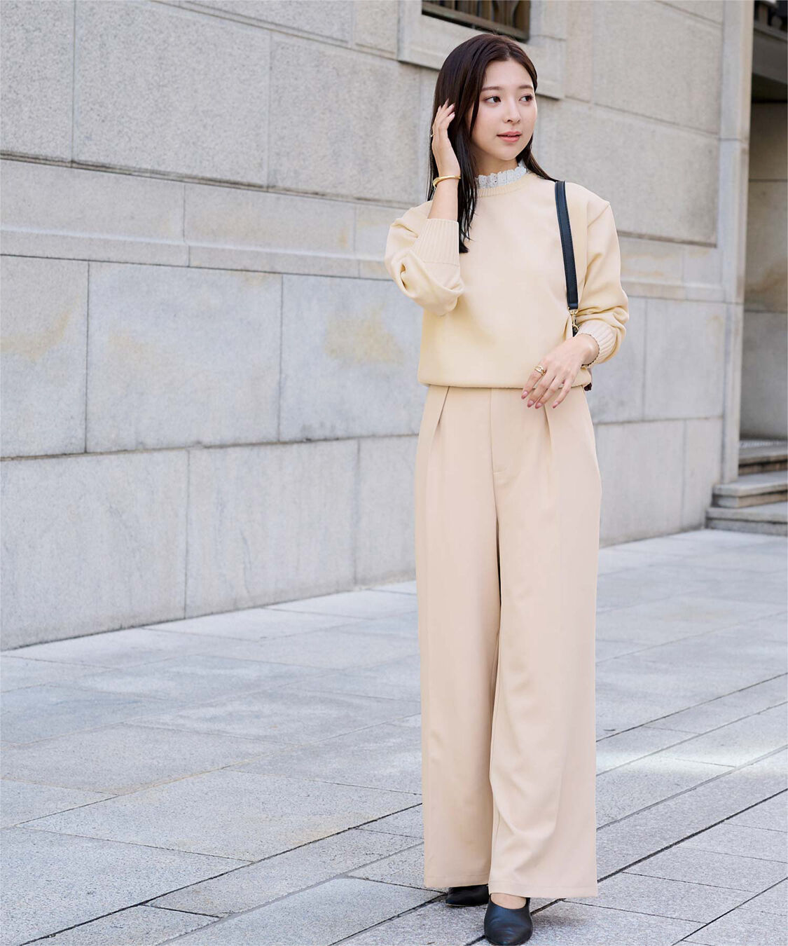 ur's「襟付きニットプルオーバー」|ニット・セーター|