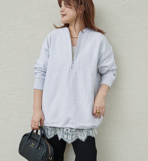  「【＠noricorico102企画】ハーフジップドローコードスウェット」|プルオーバー|