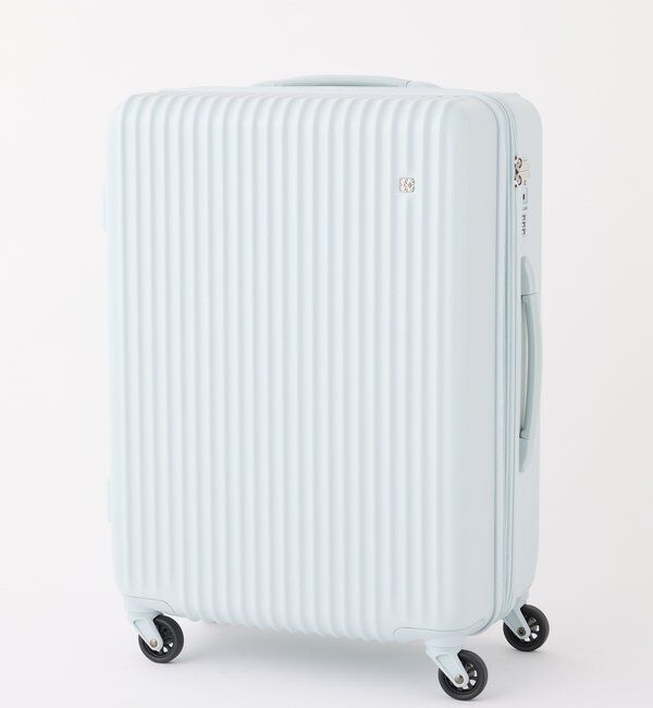  「NICE CLAUPスーツケース(大) （縦64cm3～4泊サイズ）」|ショルダー・メッセンジャー|サックスブルー