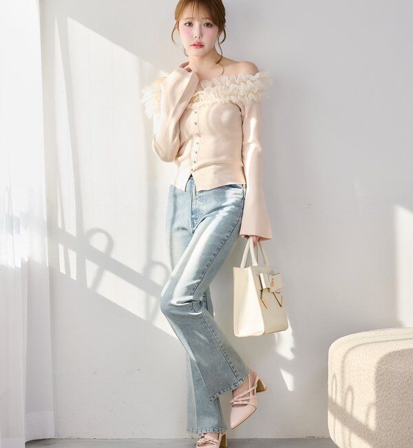  「キラキラ美脚ストレッチデニム」|その他|