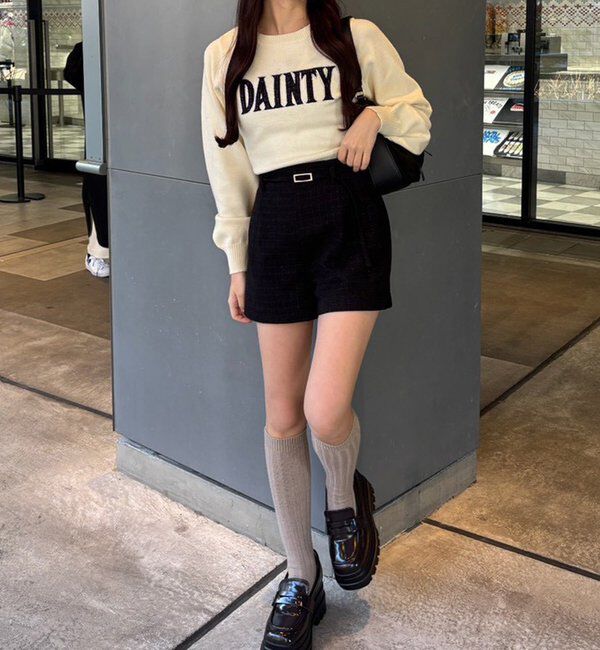  「ベルト付きショートパンツ【セットアップ可能】」|その他|