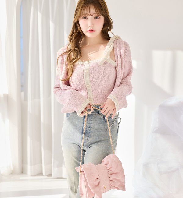  「リボンキルティングショルダーバッグ」|ショルダー・メッセンジャー|