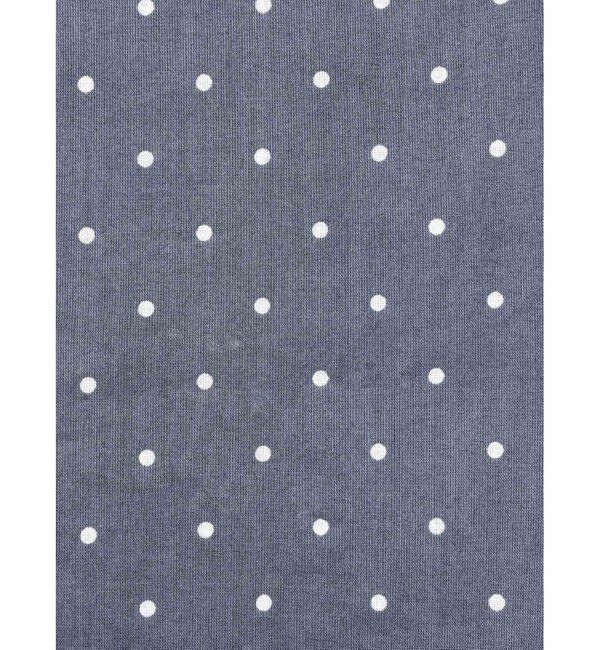 MidiUmi「MidiUmi ドット柄ダッチカラーシャツ」|シャツ・ブラウス|