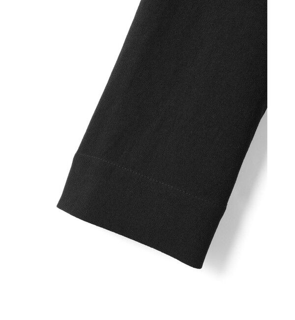 mizuiro ind「mizuiro ind プリーツカラーシャツプルオーバー」|シャツ・ブラウス|