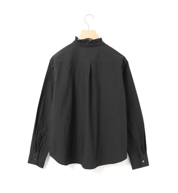 MidiUmi「MidiUmi フロントハーフフリルシャツ」|シャツ・ブラウス|