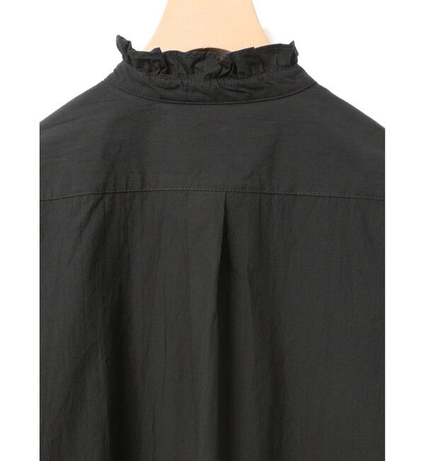 MidiUmi「MidiUmi フロントハーフフリルシャツ」|シャツ・ブラウス|