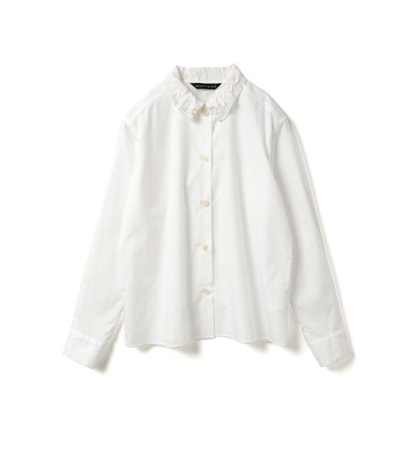 mizuiro ind「mizuiro ind ワッシャーカラーシャツ」|シャツ・ブラウス|