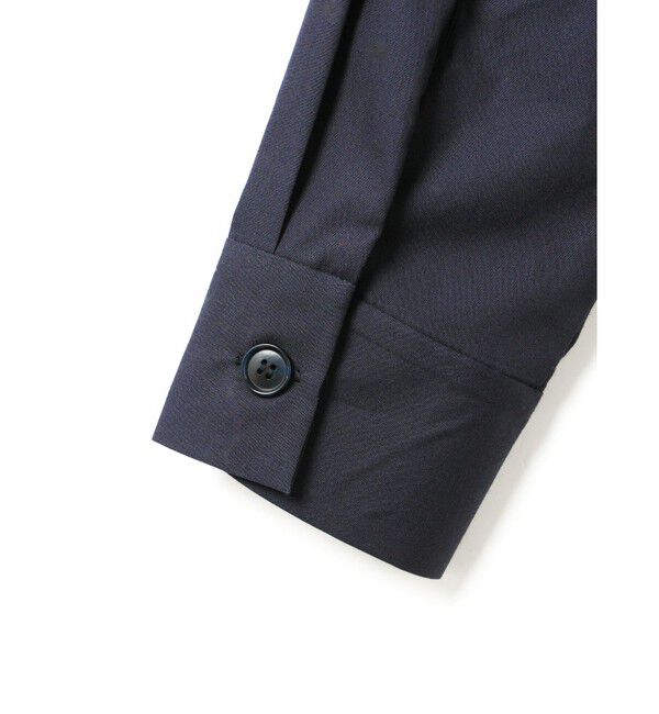 mizuiro ind「mizuiro ind ワッシャーカラーシャツ」|シャツ・ブラウス|