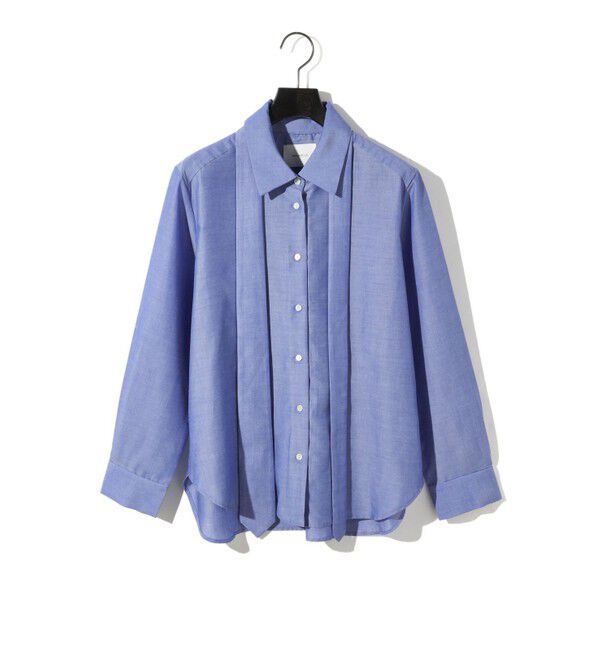 MIDIUMISOLID「MIDIUMISOLID for Ladies レギュラーカラータイ付シャツ」|シャツ・ブラウス|