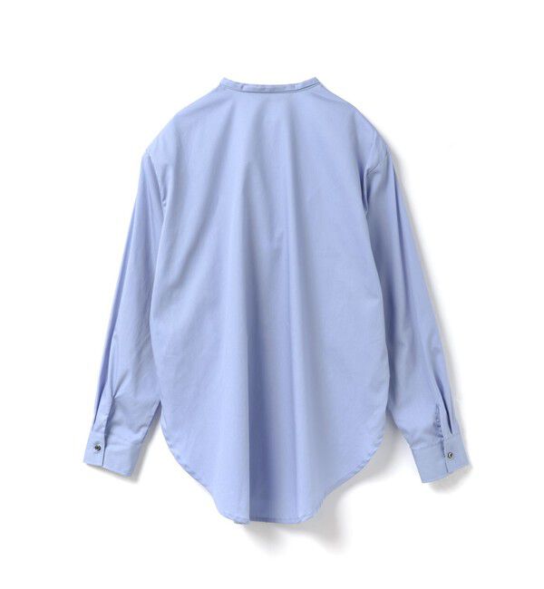 mizuiro ind「mizuiro ind リボンタイロングシャツ」|シャツ・ブラウス|