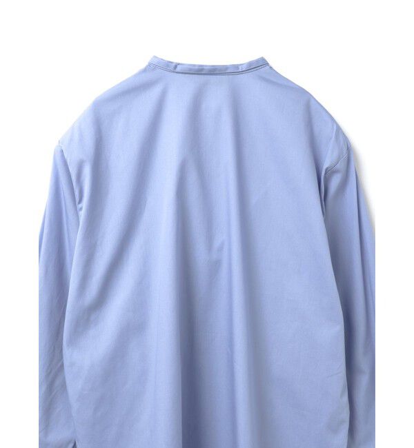 mizuiro ind「mizuiro ind リボンタイロングシャツ」|シャツ・ブラウス|