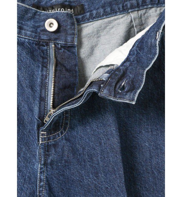 mizuiro ind「mizuiro ind デニムハーフパンツ(BLEACH)」|その他|