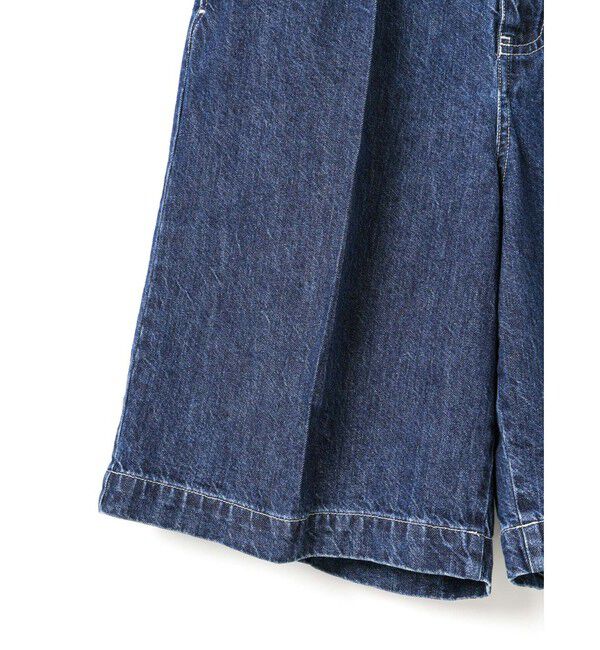 mizuiro ind「mizuiro ind デニムハーフパンツ(BLEACH)」|その他|