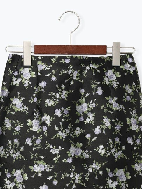 Te chichi「ジャガードIラインミドルスカート」|スカート|