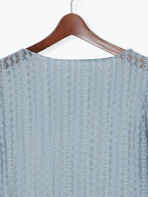 Te chichi「ストレッチレーストップス《2026 spring catalog item》」|Tシャツ・カットソー|