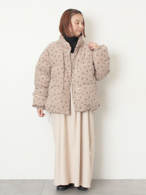 Samansa Mos2「柄アソートコーディロイブルゾン」|ブルゾン・スタジャン|