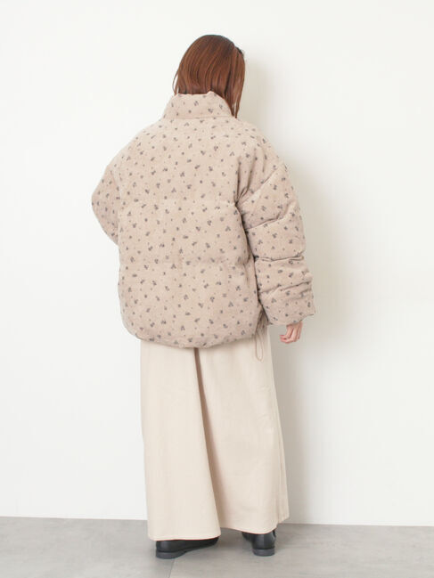 Samansa Mos2「柄アソートコーディロイブルゾン」|ブルゾン・スタジャン|