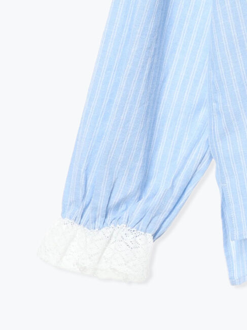 Samansa Mos2「【2WAY】レースBig襟取り外しブラウス」|シャツ・ブラウス|