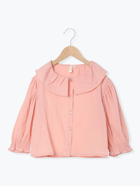 Samansa Mos2 Lagom「フリル襟ブラウス」|シャツ・ブラウス|