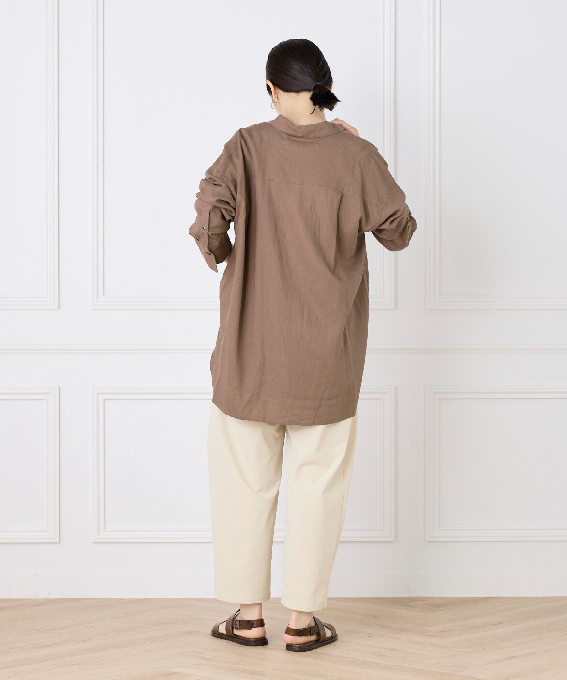 DAY by DAY it&rsquo;s international「オーバーサイズリネンシャツ《FUDGE 7月号掲載商品》」|シャツ・ブラウス|