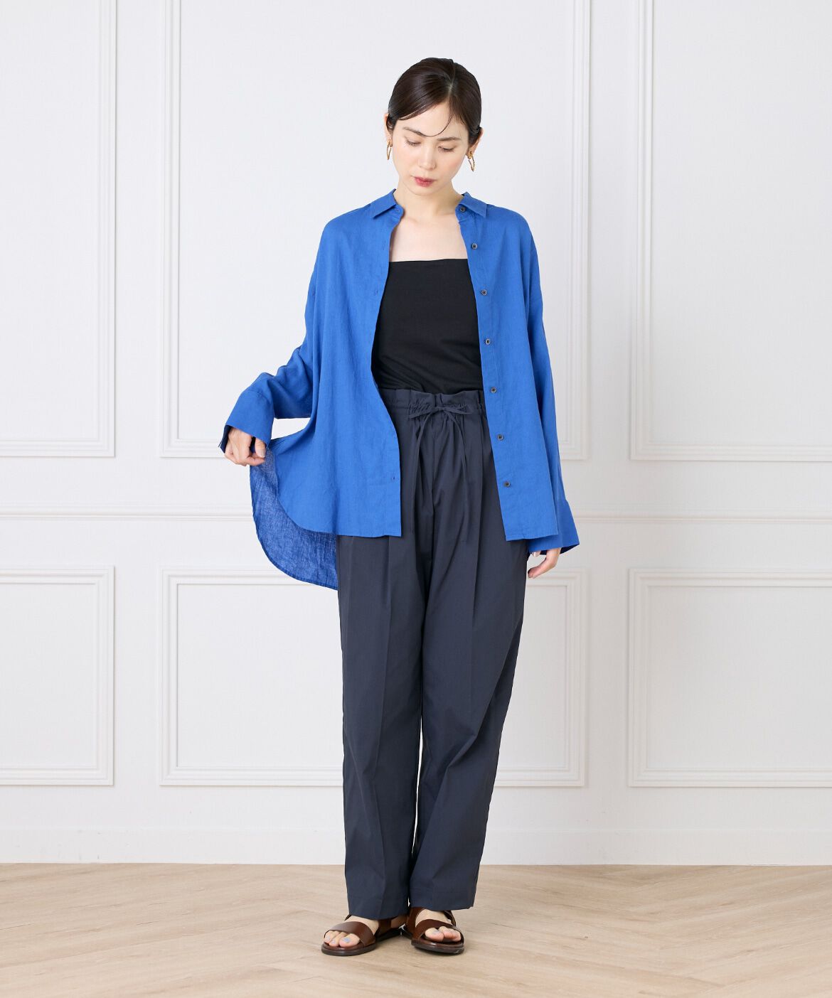 DAY by DAY it&rsquo;s international「オーバーサイズリネンシャツ《FUDGE 7月号掲載商品》」|シャツ・ブラウス|